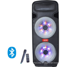 Doble 15 pulgadas de control remoto de altavoz activo con USB SD FM F65